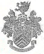 Arms of Sir David Richard Llewellyn of St. Fagans